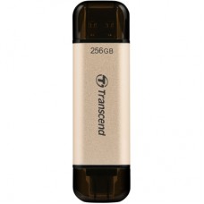 USB флеш накопитель Transcend 256GB JetFlash 930 Gold-Black USB 3.2/Type-C (TS256GJF930C)