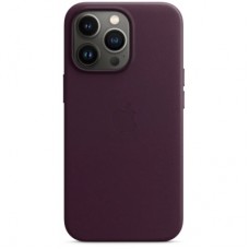 Чехол для моб. телефона Apple iPhone 13 Pro Leather Case with MagSafe - Dark Cherry, Model (MM1A3ZE/A)