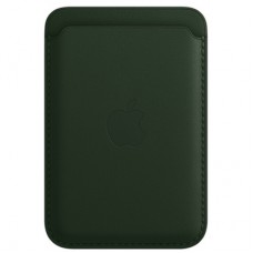 Чехол для моб. телефона Apple iPhone Leather Wallet with MagSafe - Sequoia Green, Model A2 (MM0X3ZE/A)