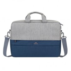 Сумка для ноутбука RivaCase 15.6" 7532 Prater, grey/dark blue anti-theft (7532 Grey/DarkBlue)