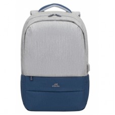 Рюкзак для ноутбука RivaCase 17.3" 7567 Prater, Grey / Dark Blue (7567Grey/DarkBlue)