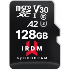 Карта памяти Goodram 128GB microSDXC class 10 UHS I U3 A2 (IR-M2AA-1280R12)
