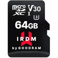Карта памяти Goodram 64GB microSDXC class 10 UHS I U3 A2 (IR-M2AA-0640R12)