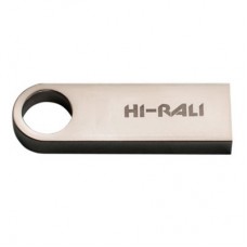 USB флеш накопитель Hi-Rali 2GB Shuttle Series Silver USB 2.0 (HI-2GBSHSL)