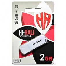 USB флеш накопитель Hi-Rali 2GB Taga Series White USB 2.0 (HI-2GBTAGWH)
