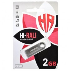 USB флеш накопитель Hi-Rali 2GB Shuttle Series Black USB 2.0 (HI-2GBSHBK)