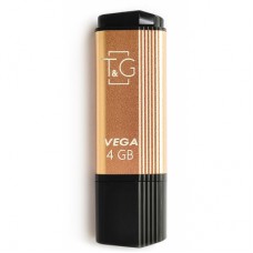 USB флеш накопитель T&G 4GB 121 Vega Series Gold USB 2.0 (TG121-4GBGD)