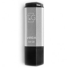 USB флеш накопитель T&G 64GB 121 Vega Series Silver USB 2.0 (TG121-64GBSL)