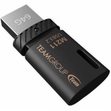 USB флеш накопитель Team 64GB M211 Black USB 3.2/Type-C (TM211364GB01)