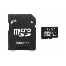 Карта памяти T&G 4GB microSDHC class 10 (TG-4GBSDCL10-01)