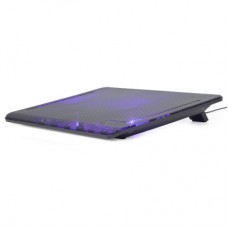 Подставка для ноутбука Gembird до 15", 2x125 mm fan, black (NBS-2F15-01)