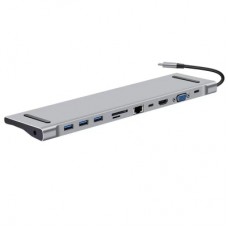 Концентратор XoKo USB-C 11 in 1 (XK-AС-1100)
