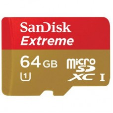 Карта памяти SanDisk 64Gb microSDXC eXtreme Class10 UHS-I (SDSDQXL-064G-G46A)