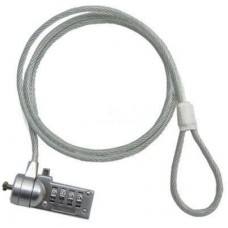 Тросик с замком для ноутбука F&K NLOCK02K (NLOCK01P)