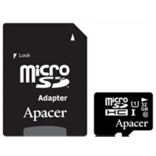 Карта памяти Apacer 32GB microSDHC UHS-I Class10 w/ 1 Adapter RP (AP32GMCSH10U1-R)