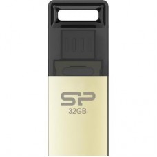 USB флеш накопитель Silicon Power 32Gb Mobile X10 , OTG, Champague (SP032GBUF2X10V1C)
