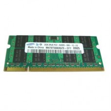 Модуль памяти для ноутбука SoDIMM DDR2 2GB 800 MHz Samsung (M470T5663FB3-CF7 / M470T5663EHC-CF7)