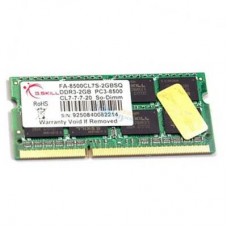 Модуль памяти для ноутбука SoDIMM DDR3 2GB 1066 MHz G.Skill (FA-8500CL7S-2GBSQ)