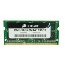 Модуль памяти для ноутбука SoDIMM DDR3 4GB 1333 MHz Corsair (CMSO4GX3M1A1333C9)