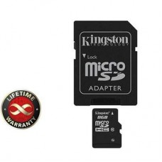 Карта памяти Kingston 8Gb microSDHC class 10 (SDC10G2/8GB)