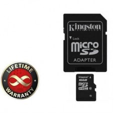 Карта памяти Kingston 16Gb microSDHC class 10 (SDC10/16GB)