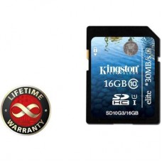 Карта памяти Kingston 16Gb SDHC class 10 Generation 2 (10 (SD10G2/16GB)