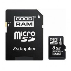 Карта памяти Goodram 8Gb microSDHC class 10 (SDU8GHC10AGRR9\SDU8GHC10AGRR10)