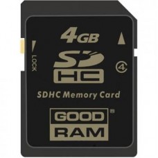 Карта памяти Goodram 4Gb SDHC class 4 (SDC4GHC4GRR9)