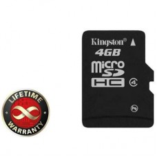Карта памяти Kingston 4Gb microSDHC class 4 (SDC4/4GBSP)