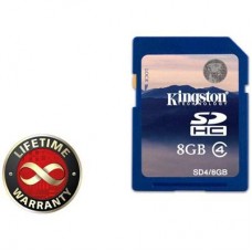 Карта памяти Kingston 8Gb SDHC class 4 (SD4/8GB)
