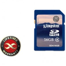 Карта памяти Kingston 16Gb SDHC class 4 (SD4/16GB)