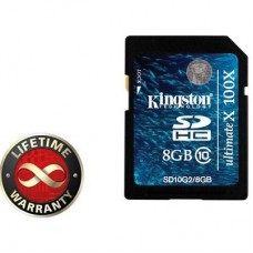Карта памяти Kingston 8Gb SDHC class 10 Generation 2 (100 (SD10G2/8GB)