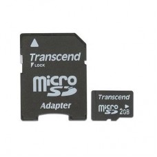 Карта памяти Transcend 2Gb microSD (TS2GUSD)