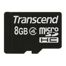 Карта памяти Transcend 8Gb microSDHC class 4 (TS8GUSDC4)