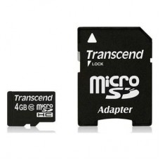 Карта памяти Transcend 4Gb microSDHC class 10 (TS4GUSDHC10)