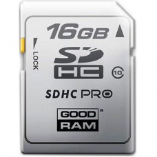 Карта памяти Goodram 16Gb SDHC class 10 (SDC16GHC10PGRR9 / SDC16GHC10GRR9)