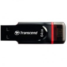 USB флеш накопитель Transcend JetFlash 340 USB2.0 On-The-Go (TS64GJF340)