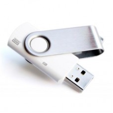USB флеш накопитель Goodram 8GB Twister White USB 2.0 (PD8GH2GRTSBW)