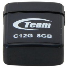 USB флеш накопитель Team 8GB C12G Black USB 2.0 (TC12G8GB01)