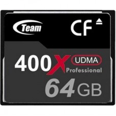 Карта памяти Team Compact Flash 64Gb 400x (TCF64G40001)