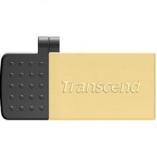 USB флеш накопитель Transcend 32GB On-The-Go Gold USB 2.0 (TS32GJF380G)