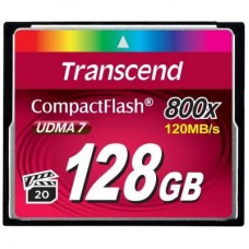 Карта памяти Transcend Compact Flash Card 128Gb 800X (TS128GCF800)