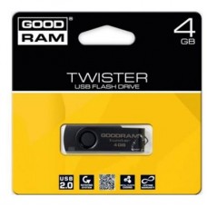 USB флеш накопитель Goodram 4GB TWISTER USB 2.0 (PD4GH2GRTSKKR9)