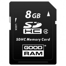 Карта памяти Goodram 8GB SDHC Class 4 (SDC8GHC4GRR10)