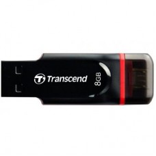 USB флеш накопитель Transcend 8GB JetFlash OTG 340 USB 2.0 (TS8GJF340)