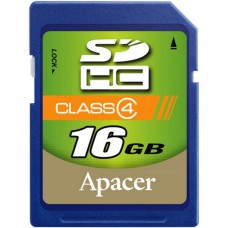 Карта памяти Apacer 16Gb SDHC class 4 (AP16GSDHC4-R)