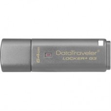 USB флеш накопитель Kingston 64Gb DataTraveler Locker+ G3 USB 3.0 (DTLPG3/64GB)