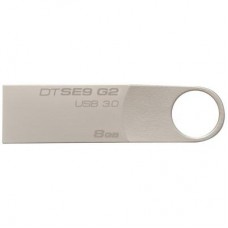 USB флеш накопитель Kingston 8GB DataTraveler SE9 G2 Metal Silver USB 3.0 (DTSE9G2/8GB)