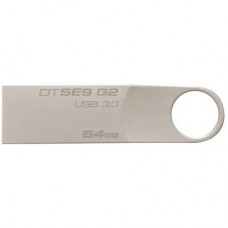 USB флеш накопитель Kingston 64GB DTSE9 G2 Metal Silver USB 3.0 (DTSE9G2/64GB)