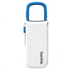 USB флеш накопитель SanDisk 16GB Cruzer U White/Blue USB 2.0 (SDCZ59-016G-B35WB)